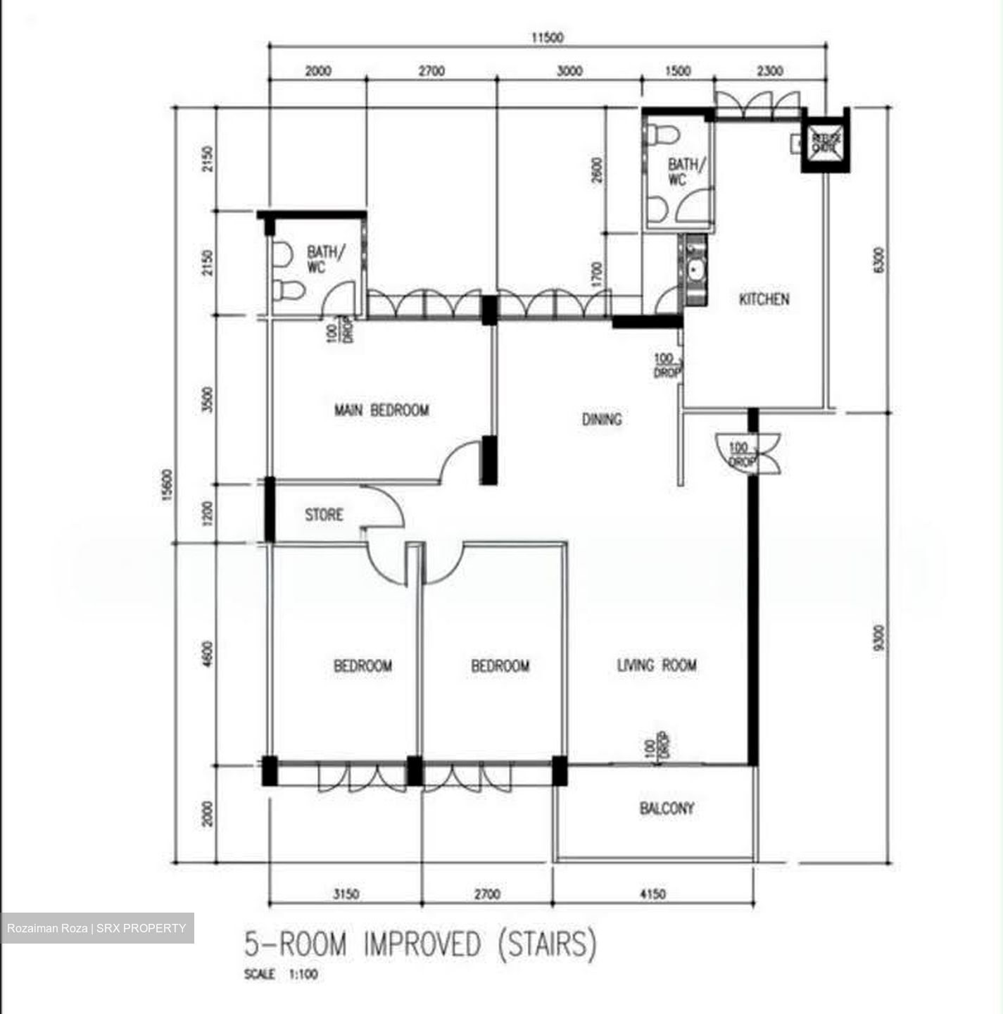 Blk 603 Bedok Reservoir Road (Bedok), HDB 5 Rooms #633444001